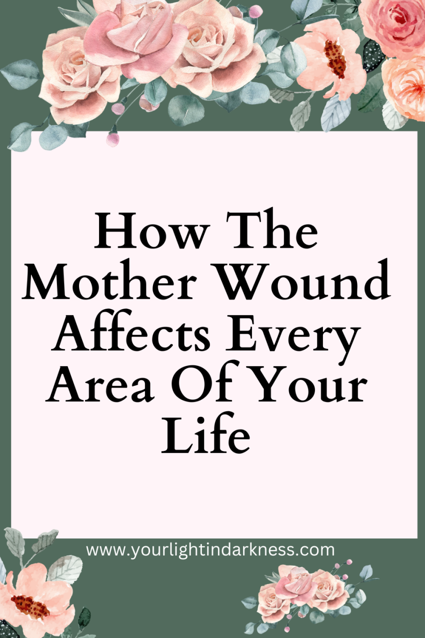 mother wound, mother trauma, healing trauma, self love, self worth, self value, law of assumption, law of vibration, manifestation, mind healing techniques, shadow work